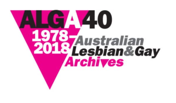 ALGA 40th Anniversary logo - Lin Tobias (designer) (Melbourne, 2018)