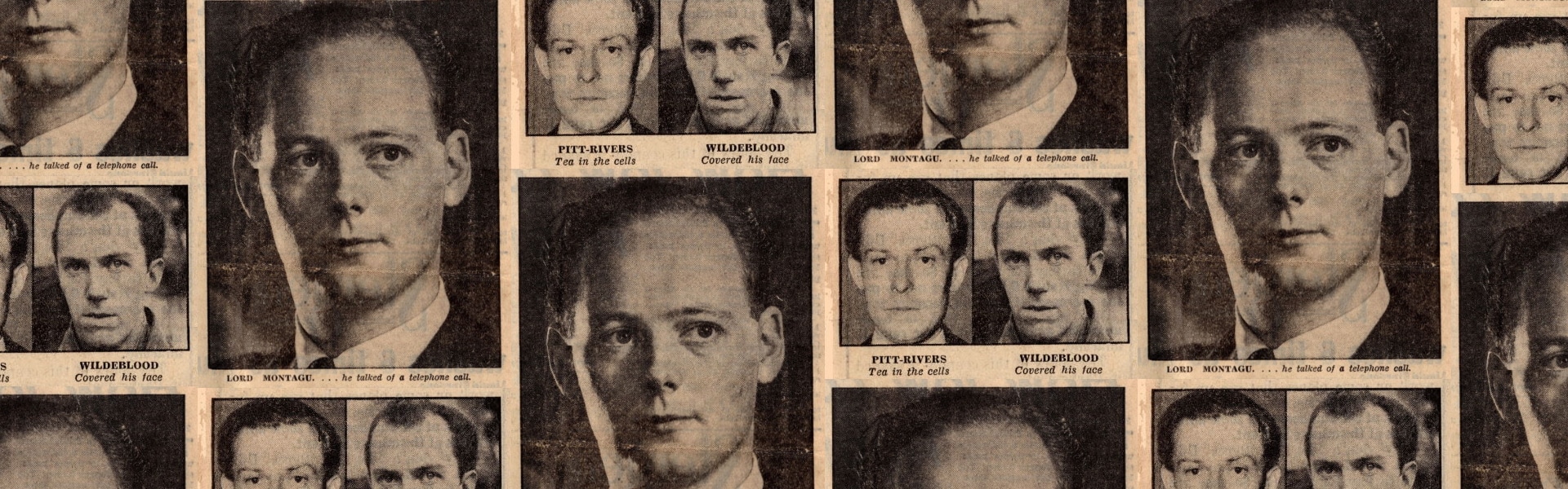 Guilty : Monatagu – 12 months’, Daily Mirror (London, UK), 25 March 1954, p1, Papers of GR