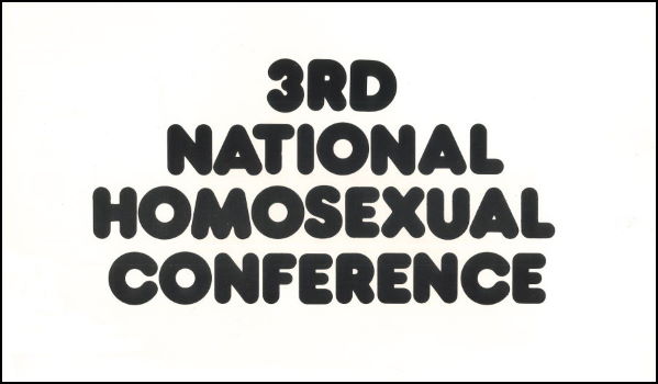 3rd National Homosexual Conference (Adelaide, SA, 1977) A255 – Feature Web