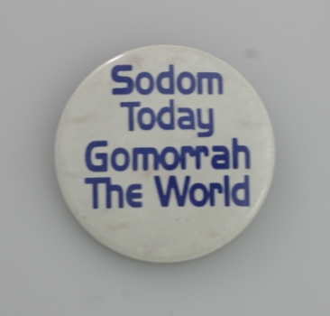 Sodom today, Gomorrah the world, 1982, 4-31-06