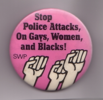 Stop Police Attacks, on gays, women and blacks – John Garcia, 1978, 4-39-02