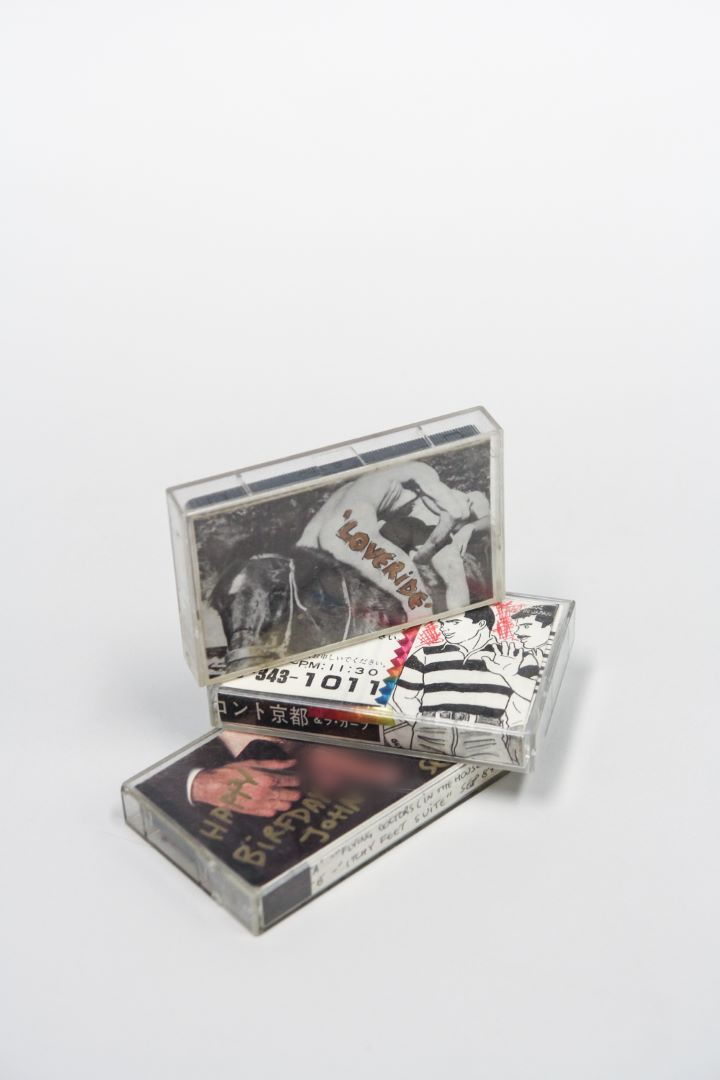 Audio Cassettes, John Langworthy Collection (Photo: Loo Zihan)