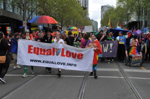 Equal Love Rainbow March, Melbourne,  10 January 2017, Michael Barnett Collection (Photo:  Michael Barnett)