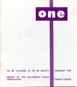 One Magazine (Los Angeles, CA, USA), January 1953, Periodical Collection