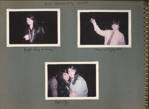 Photo album compiled by Phyllis Papps and Francesca Curtis, 1970-1972, p2, Papers of Phyllis Papps and Francesca Curtis