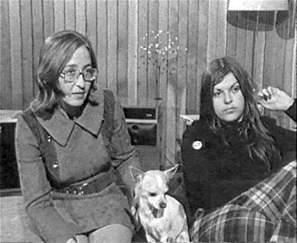 [Still from Chequerboard : This just happens to be part of me (Sue and Gaby)] (Sydney : ABC TV, 1972)