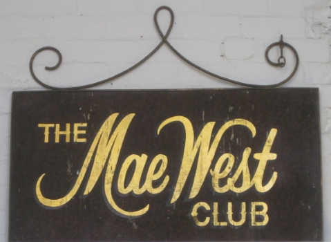 The Mae West Club [sign], c.1969