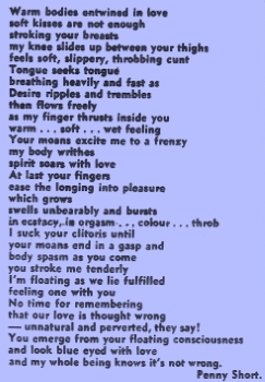 untitled / Penny Short, GAY, n.5, c.1974, Periodical Collection