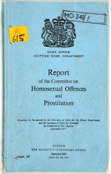 [Wolfenden Report] Report of the Committee on Homosexual Offences and Prostitution / Committee on Homosexual Offences and Prostitution, Great Britain (London, United Kingdom : Her Majesty’s Stationery Office, 1968)