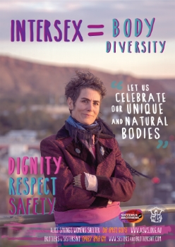 Intersex = body diversity (N.T., Australia : Sisters & Brothers NT, 2014)