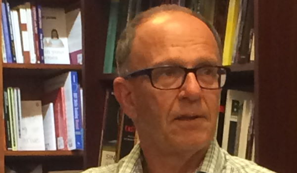 Dennis Altman, Readings, Carlton, Melbourne, Mon 21 Mar 2016 (Photo: Nick Henderson)