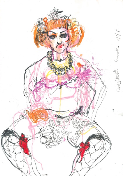 Cindy Pastel, 2015, by Gareth Ernst